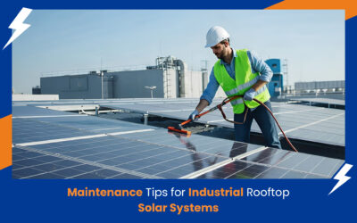 Maintenance tips for industrial rooftop solar systems